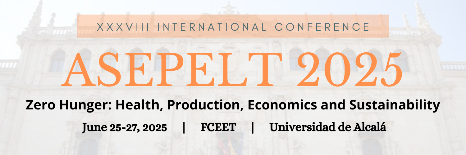 XXXVIII International Conference of Applied Economics ASEPELT