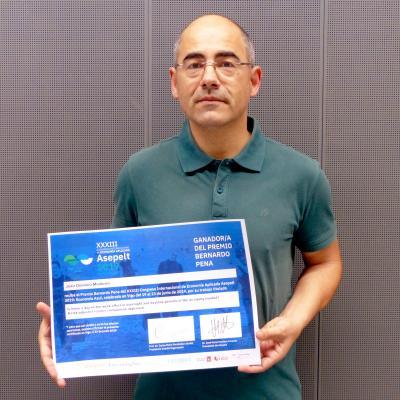 Bernardo Pena Young Researcher Award - XXXIII ASEPELT Conference, 2019, Vigo, Spain